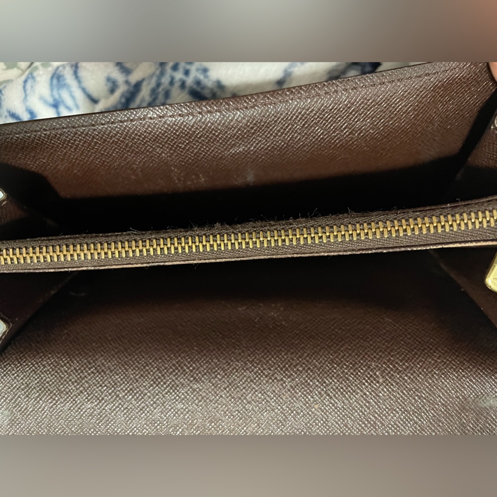 Louis Vuitton Vintage Sarah wallet in Damier Ebene - Picture 8 of 10
